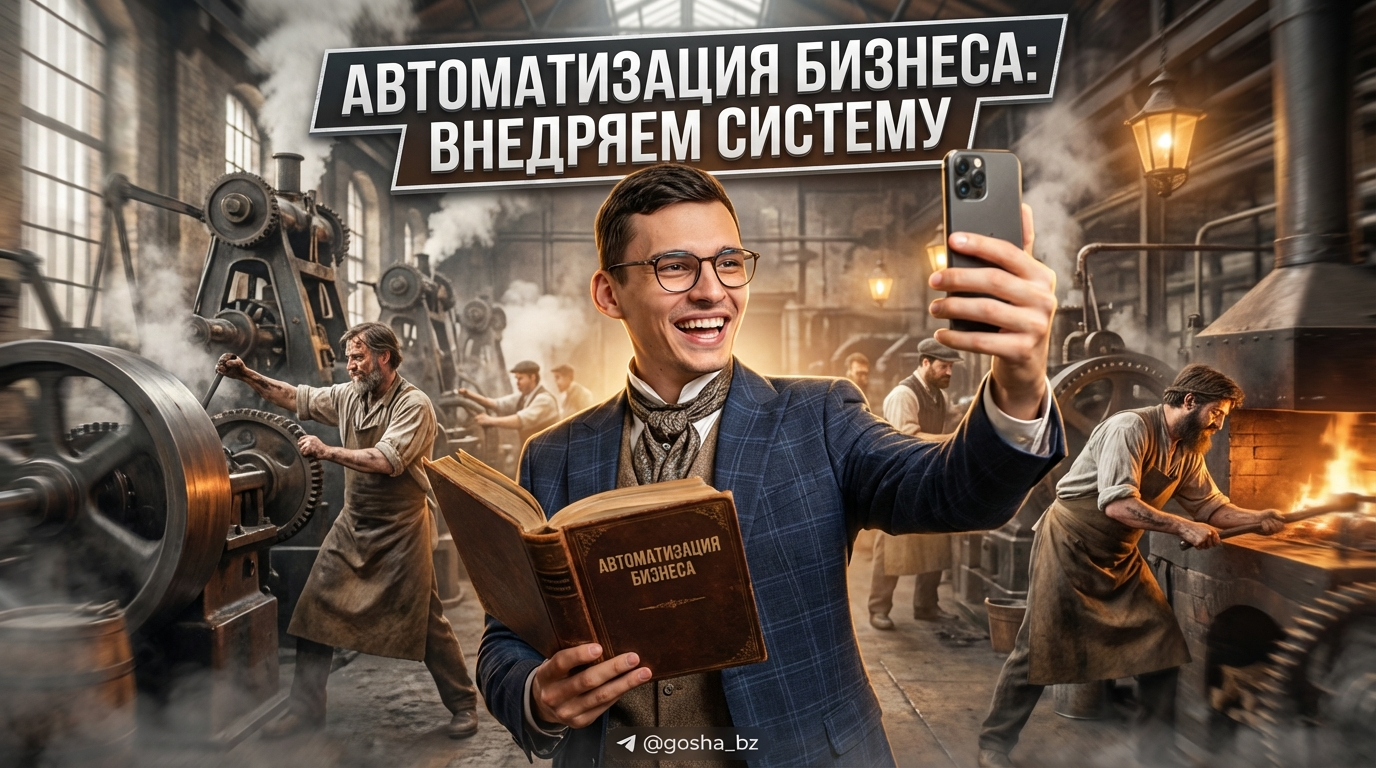 Автоматизация бизнеса: внедряем систему управления по книге