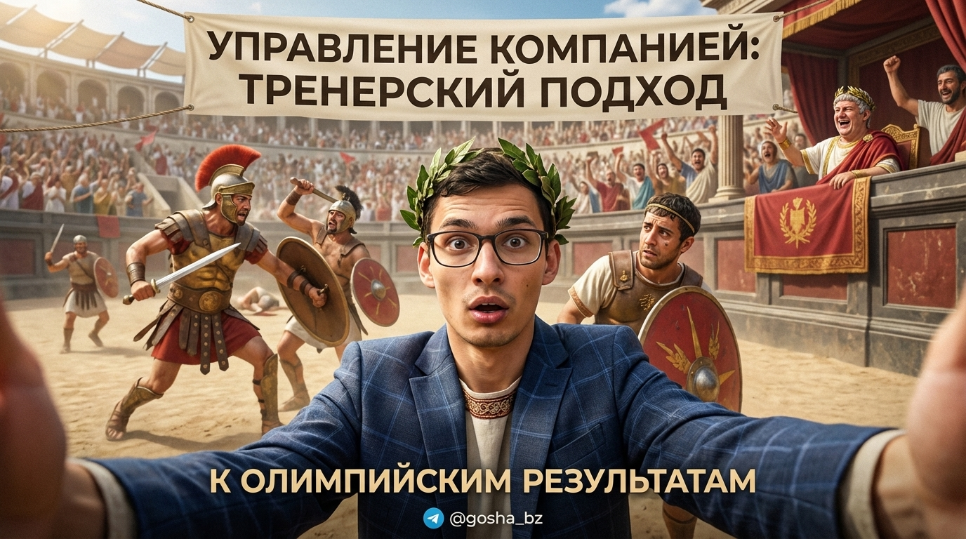 Управление компанией: тренерский подход к олимпийским результатам
