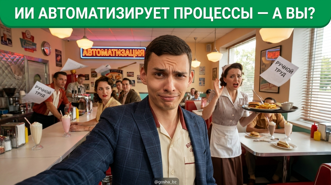 ИИ автоматизирует процессы — а вы ещё не выстроили их без ИИ