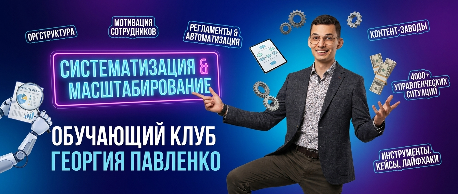Масштабирование и систематизация бизнеса