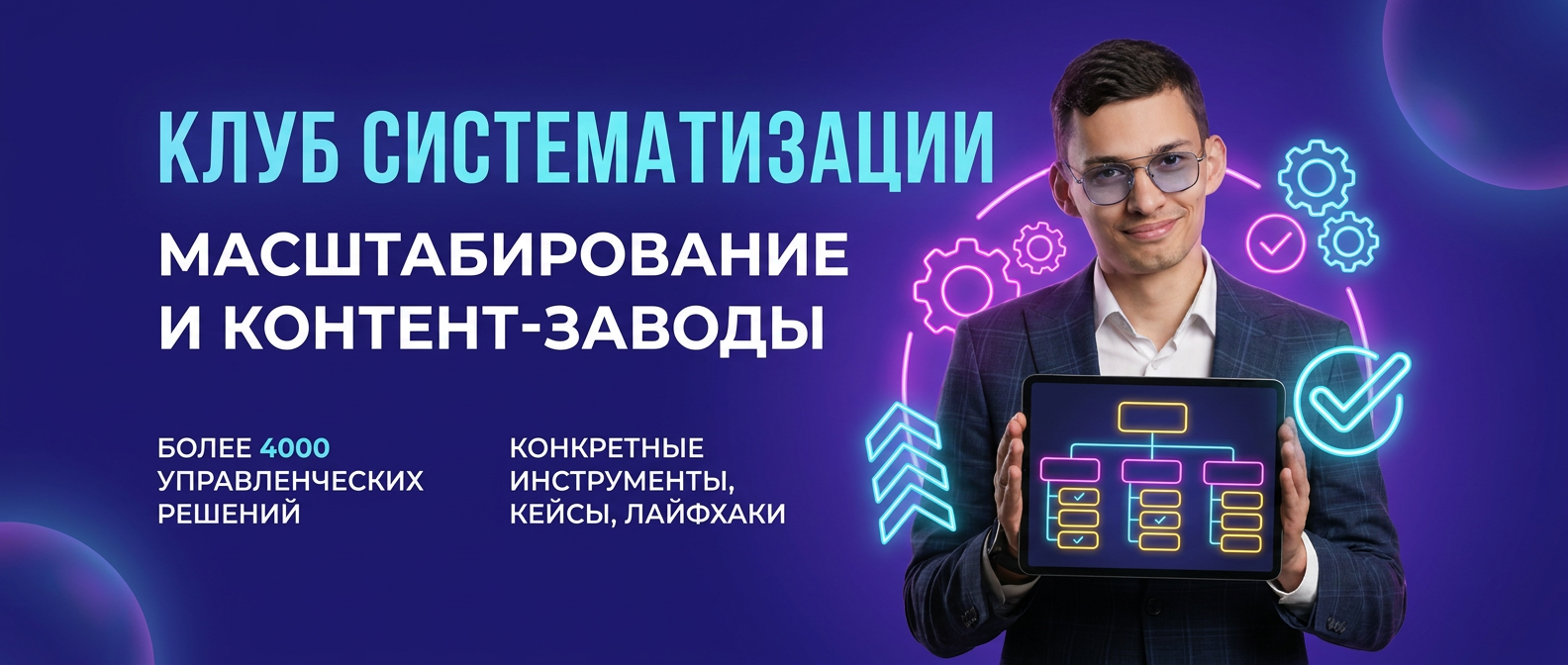 Масштабирование и систематизация бизнеса