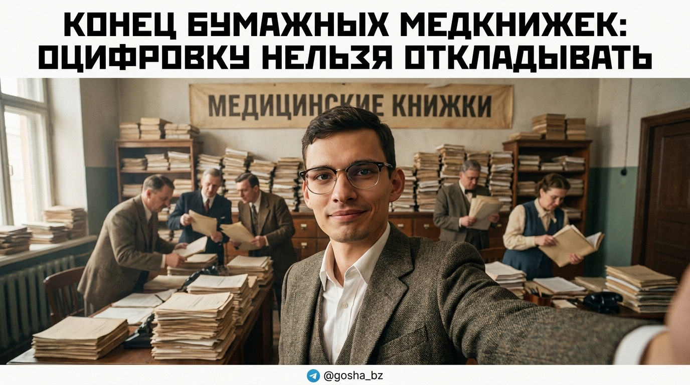 Конец бумажных медкнижек: почему оцифровку процессов больше нельзя откладывать