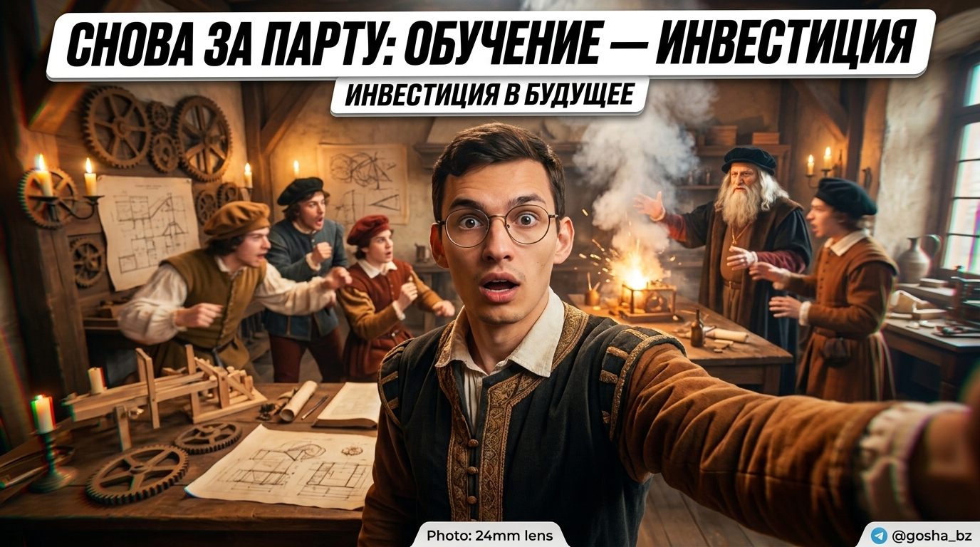 Снова за парту: почему обучение команды — не расход, а инвестиция