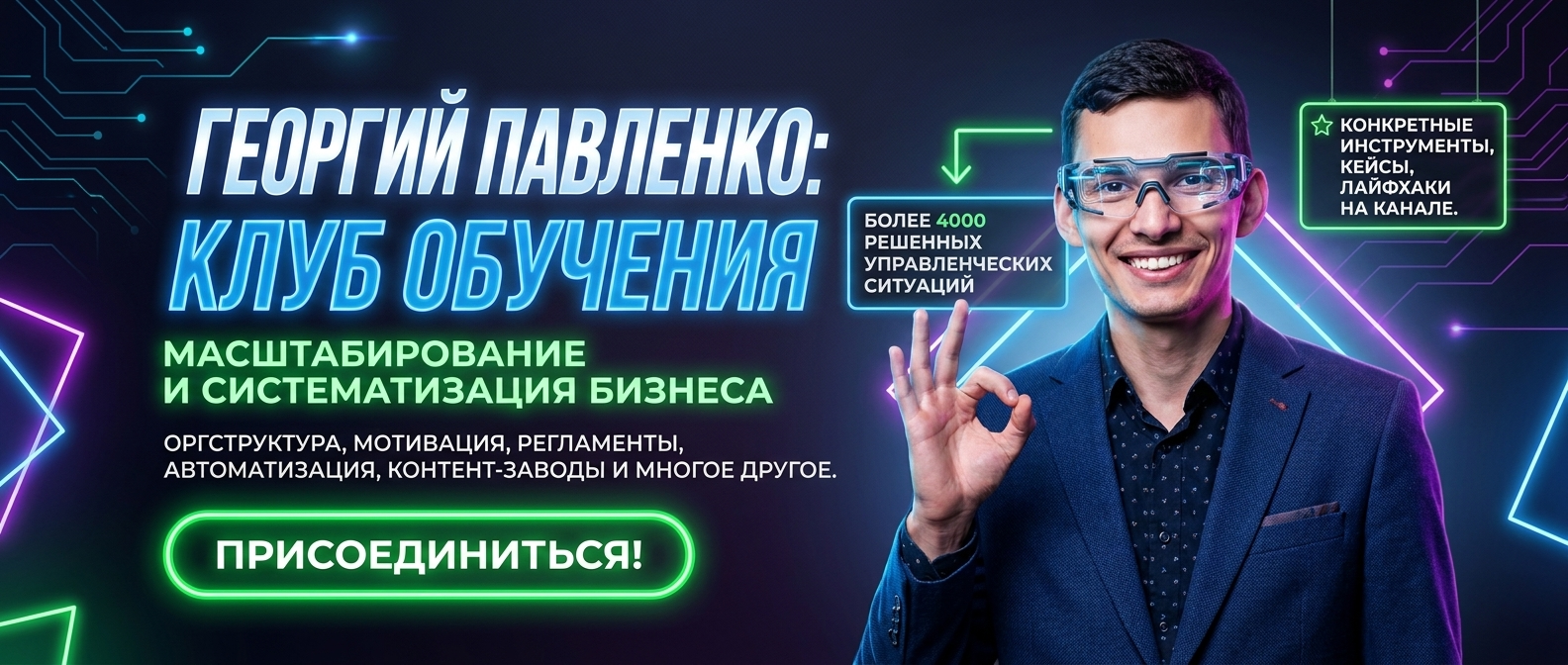 Масштабирование и систематизация бизнеса